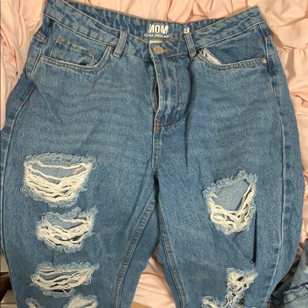 Ultra High Rise Mom Jeans